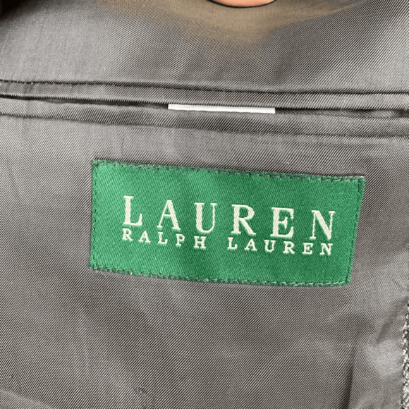 Lauren Ralph Lauren Mens Wool Sport Coat Blazer 42L Academia - Picture 9 of 10